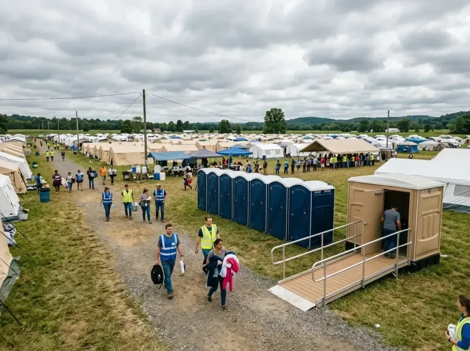 disaster-relief-camp-restrooms-010 — frequently asked questions, Dumpster & Portable Bathrooms Rental in Purcellville, VA